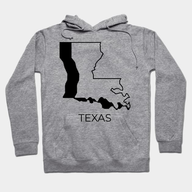 Louisiana, TX. Hoodie by Offended Panda